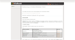 Desktop Screenshot of download.visbook.com